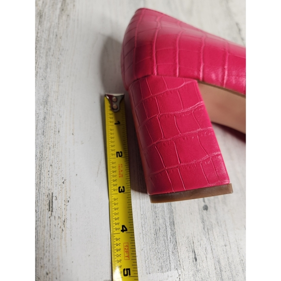 Marc Fisher Hot Pink Low Heels - Picture 6 of 6